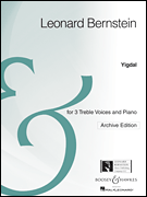 Yigdal SSA choral sheet music cover